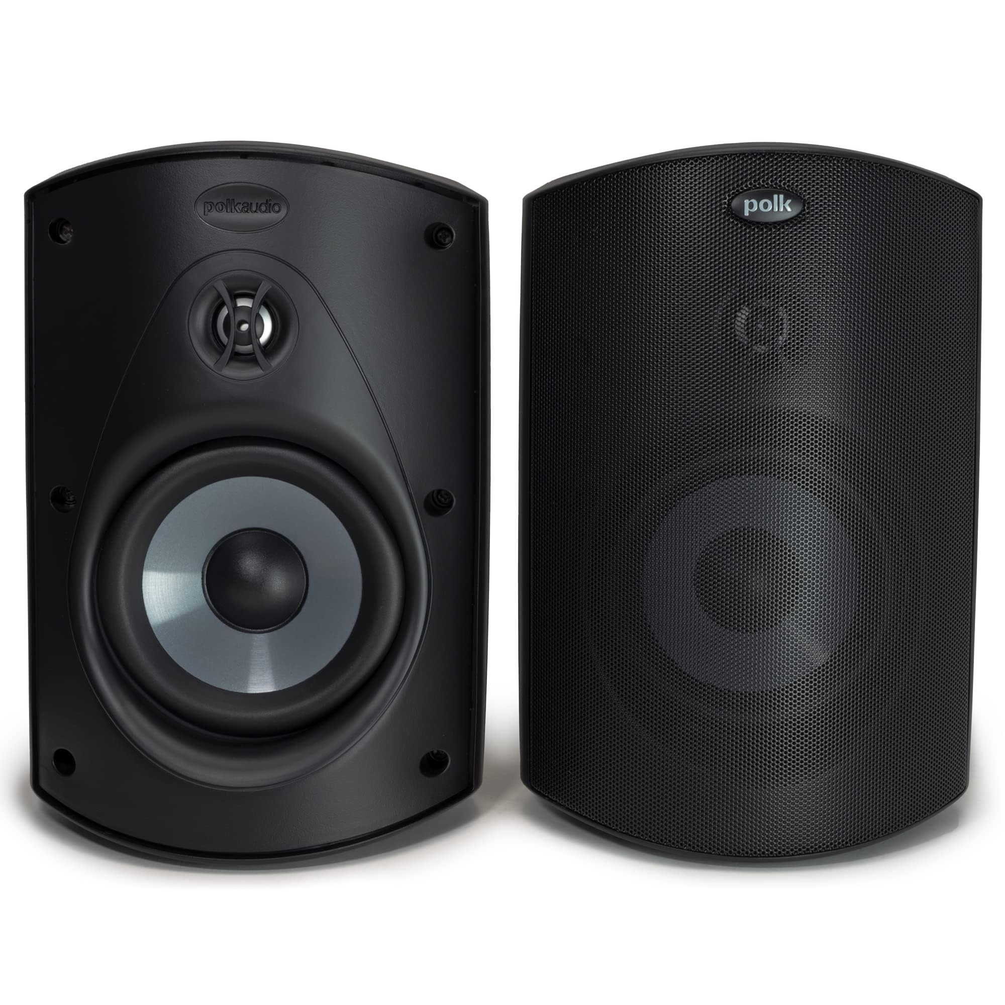 POLK AUDIO Diffusori da Esterno ATRIUM6, Colore Nero