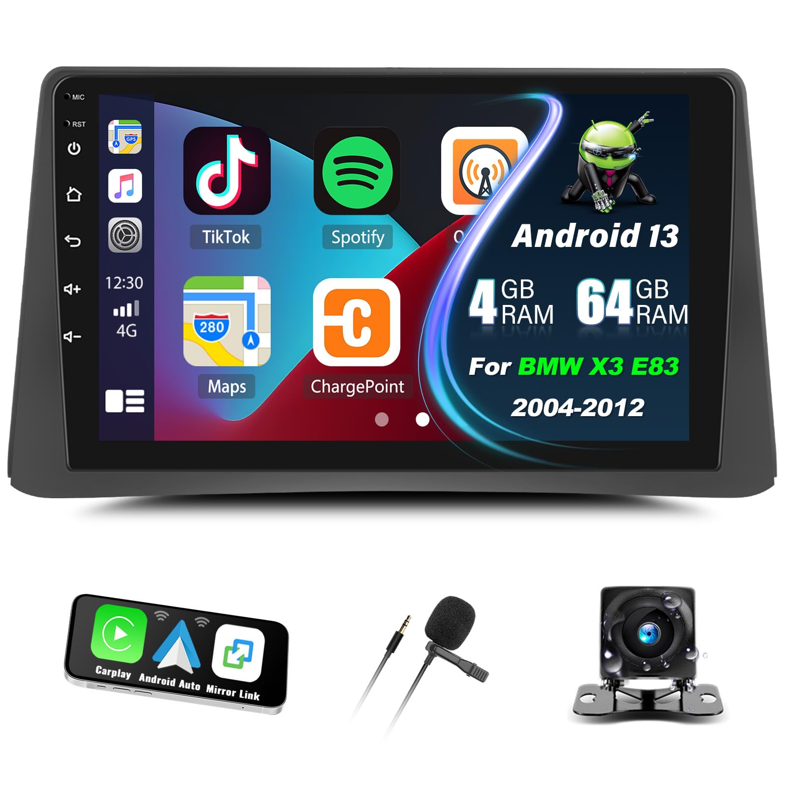 Sixtop Autoradio Android 13 per Opel Mokka 1 (2012-2016)