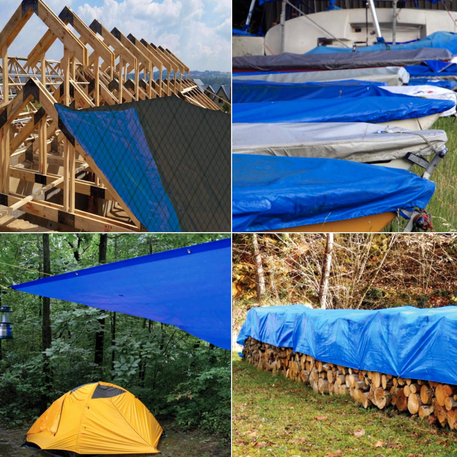 Bikain Telo Impermeabile Esterno 6x10m Rinforzato - immagine 5