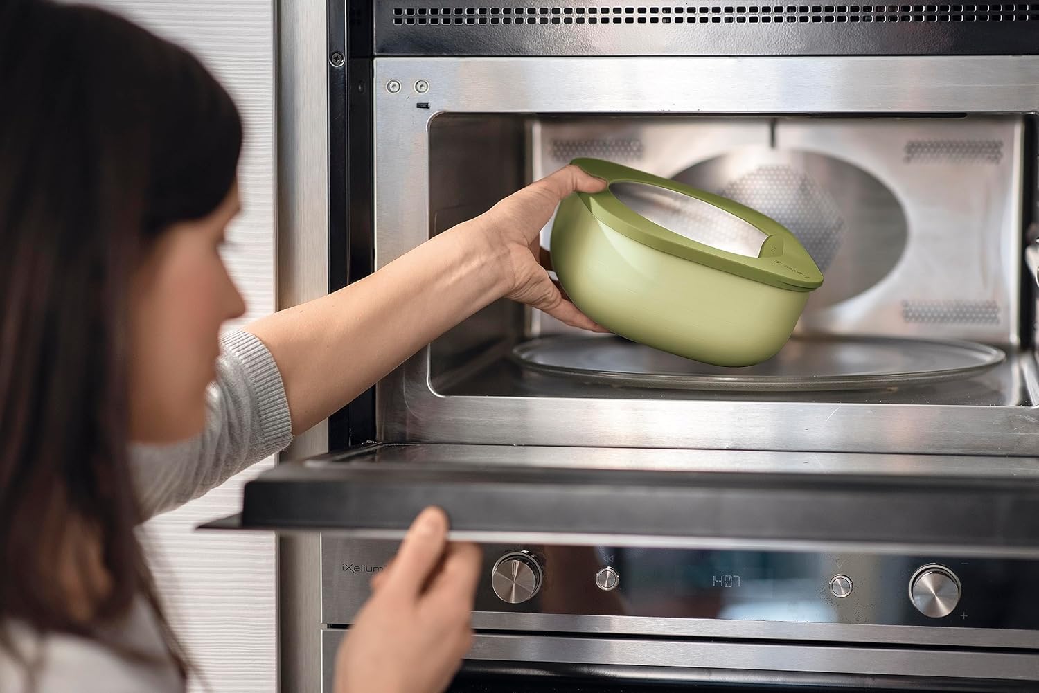 Guzzini STORE&MORE BIO Set 3 Contenitori Ermetici Alti - immagine 3