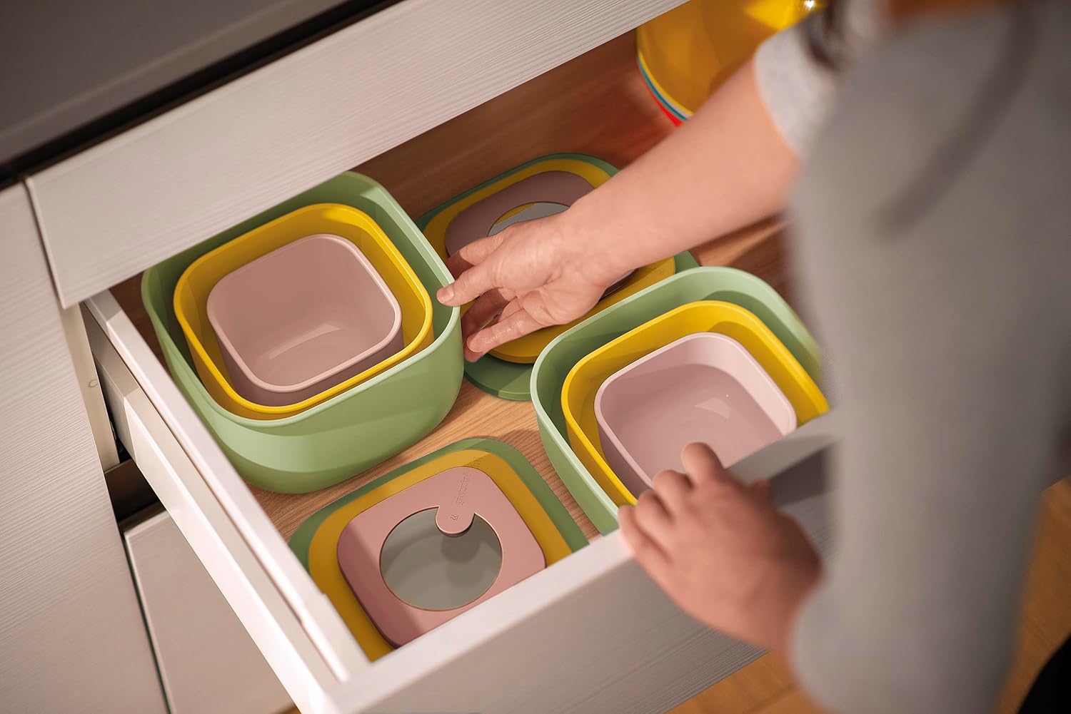 Guzzini STORE&MORE BIO Set 3 Contenitori Ermetici Alti - immagine 5