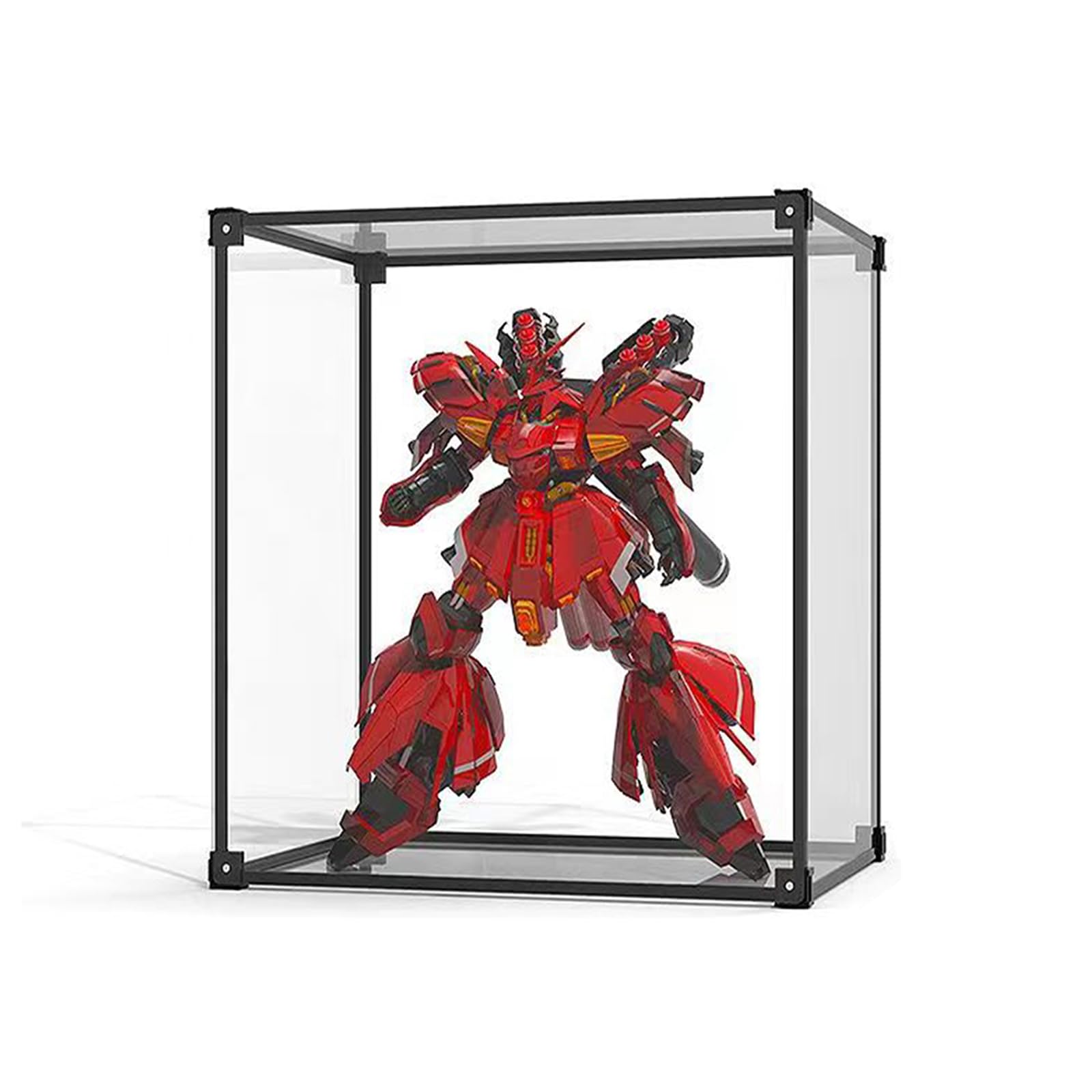 Vetrina Acrilica Impilabile Trasparente con Porta