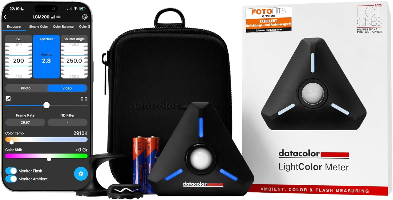 Datacolor LightColor Meter - Misuratore Luce e Colore Bluetooth - immagine 1