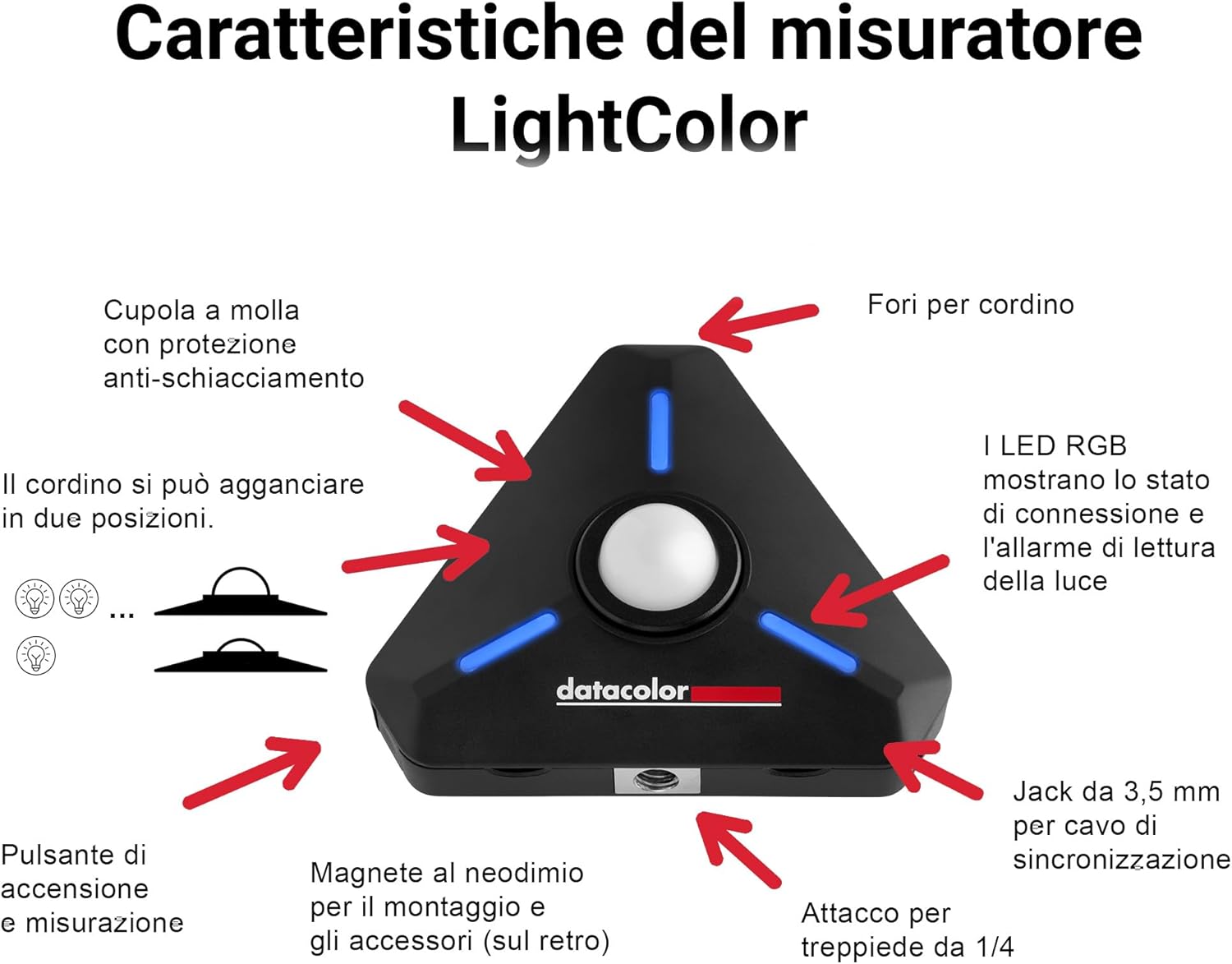 Datacolor LightColor Meter - Misuratore Luce e Colore Bluetooth - immagine 3