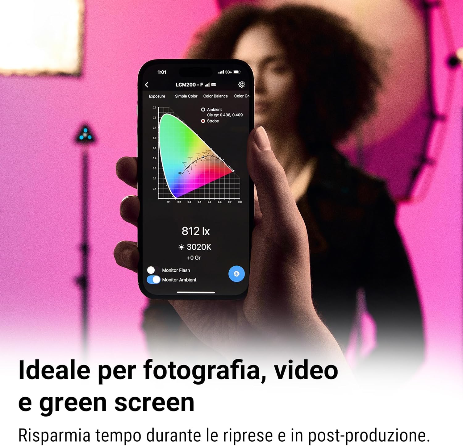 Datacolor LightColor Meter - Misuratore Luce e Colore Bluetooth - immagine 8