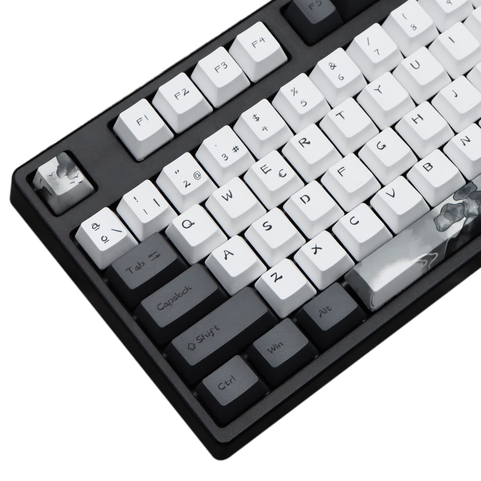 Molgria Ink Lotus - 140 Keycaps PBT OEM Dye-Sublimation