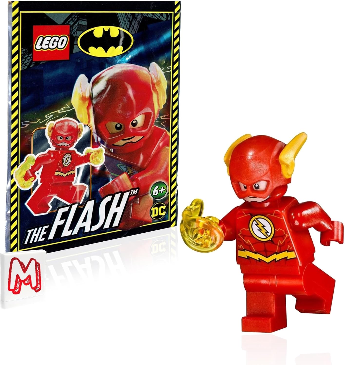LEGO DC Comics Super Heroes Justice League Minifigure - Flash - immagine 1