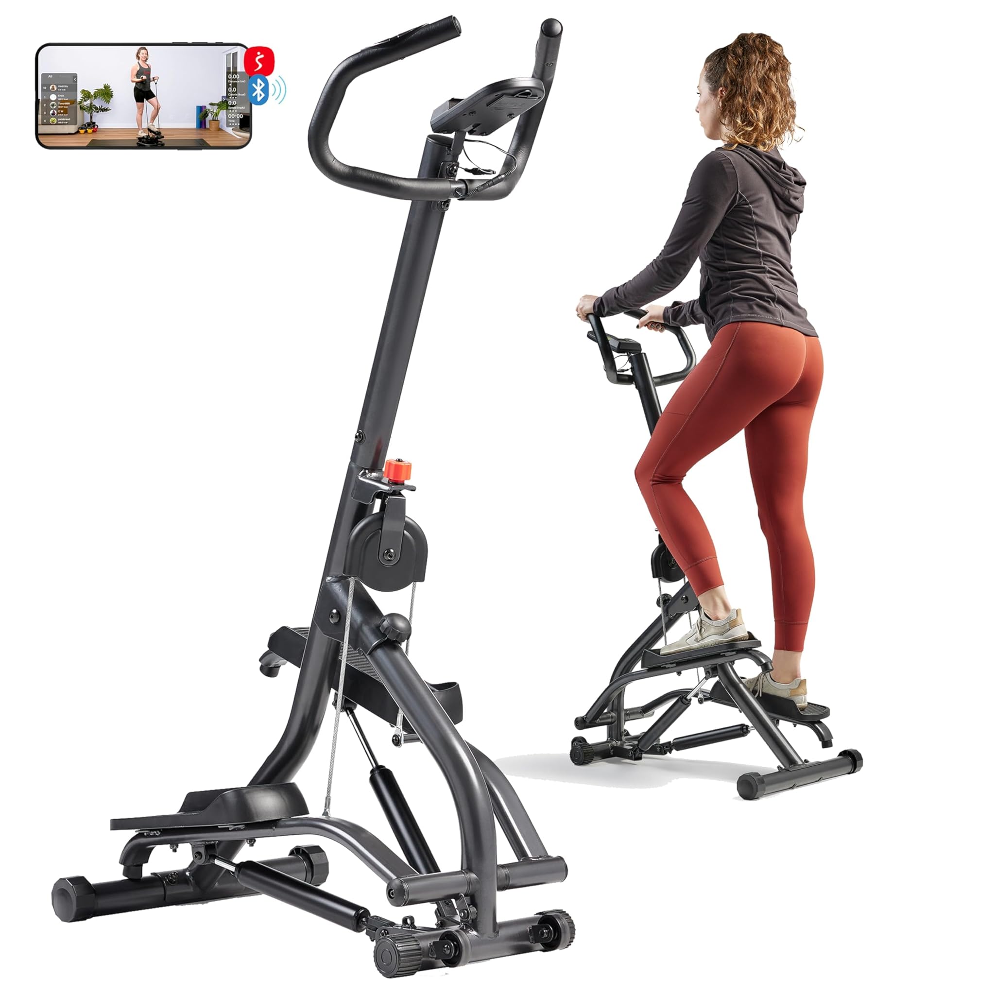 Sunny Health & Fitness Stair Stepper con Manubrio