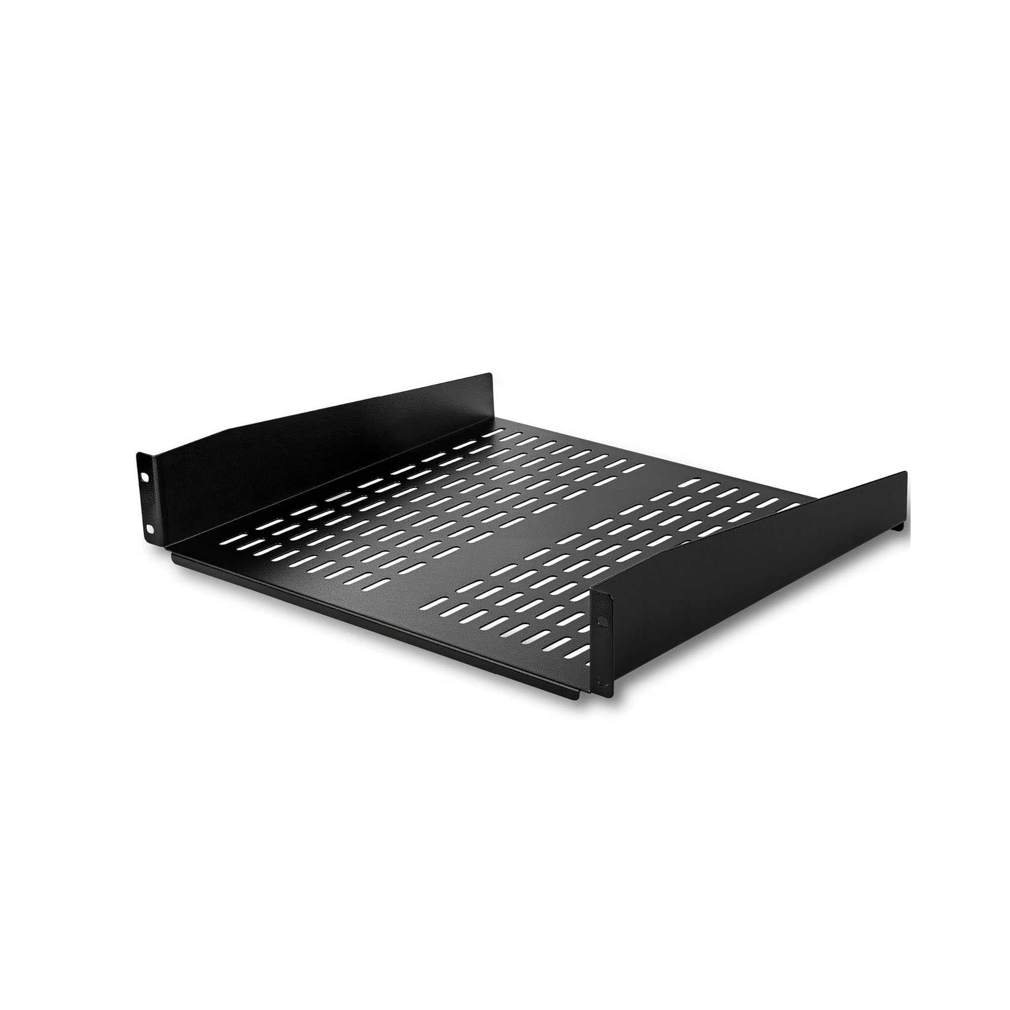 Startech.com Mensola Rack 19" 2U Ventilata, Nera