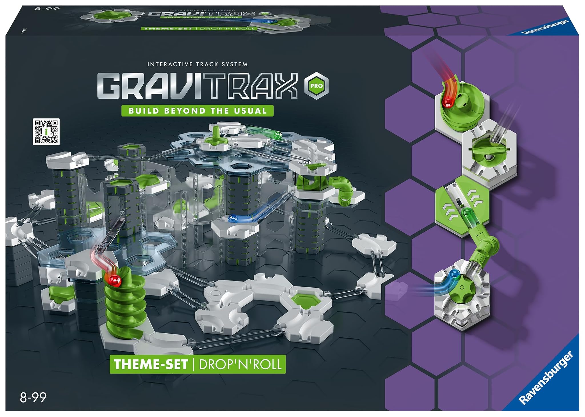Ravensburger GraviTrax PRO ThemeSet Drop'n'Roll 190 Pezzi