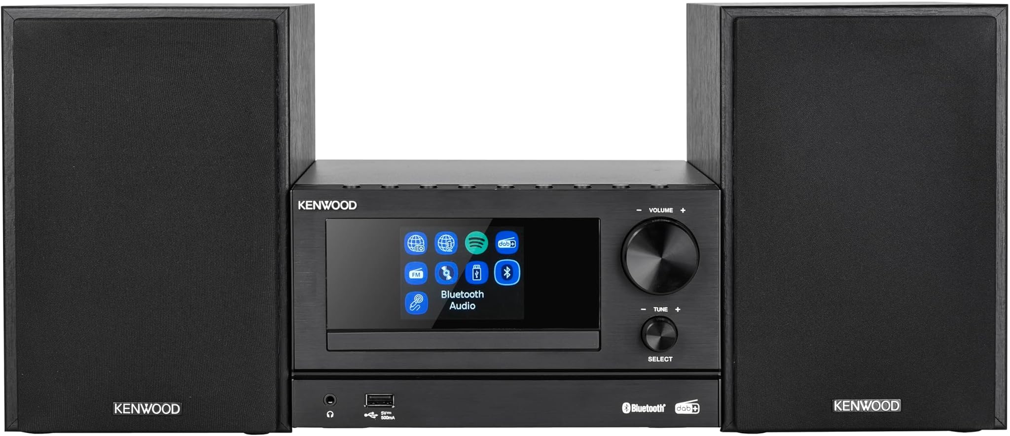 Kenwood M-7000S - Sistema Micro HiFi Stereo Black