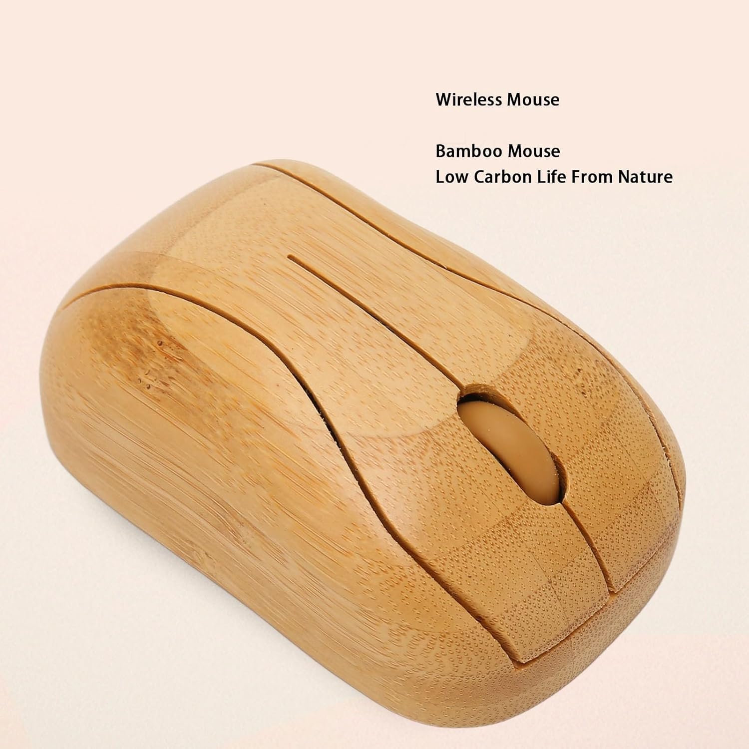 Mouse Wireless in Legno di Bambù, 3 Livelli DPI - immagine 3