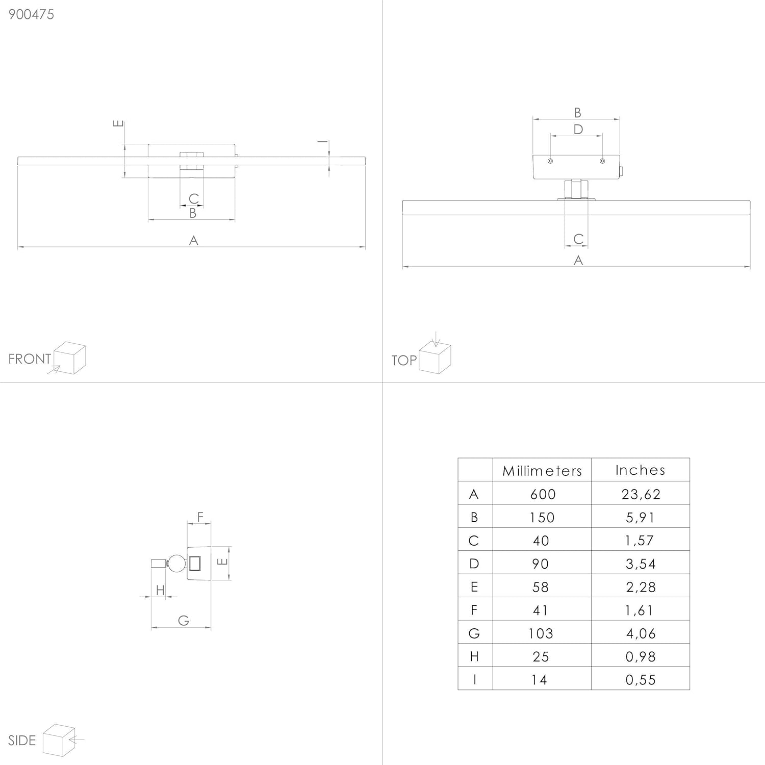 Eglo Verdello - Lampada da Parete LED IP44 - immagine 6