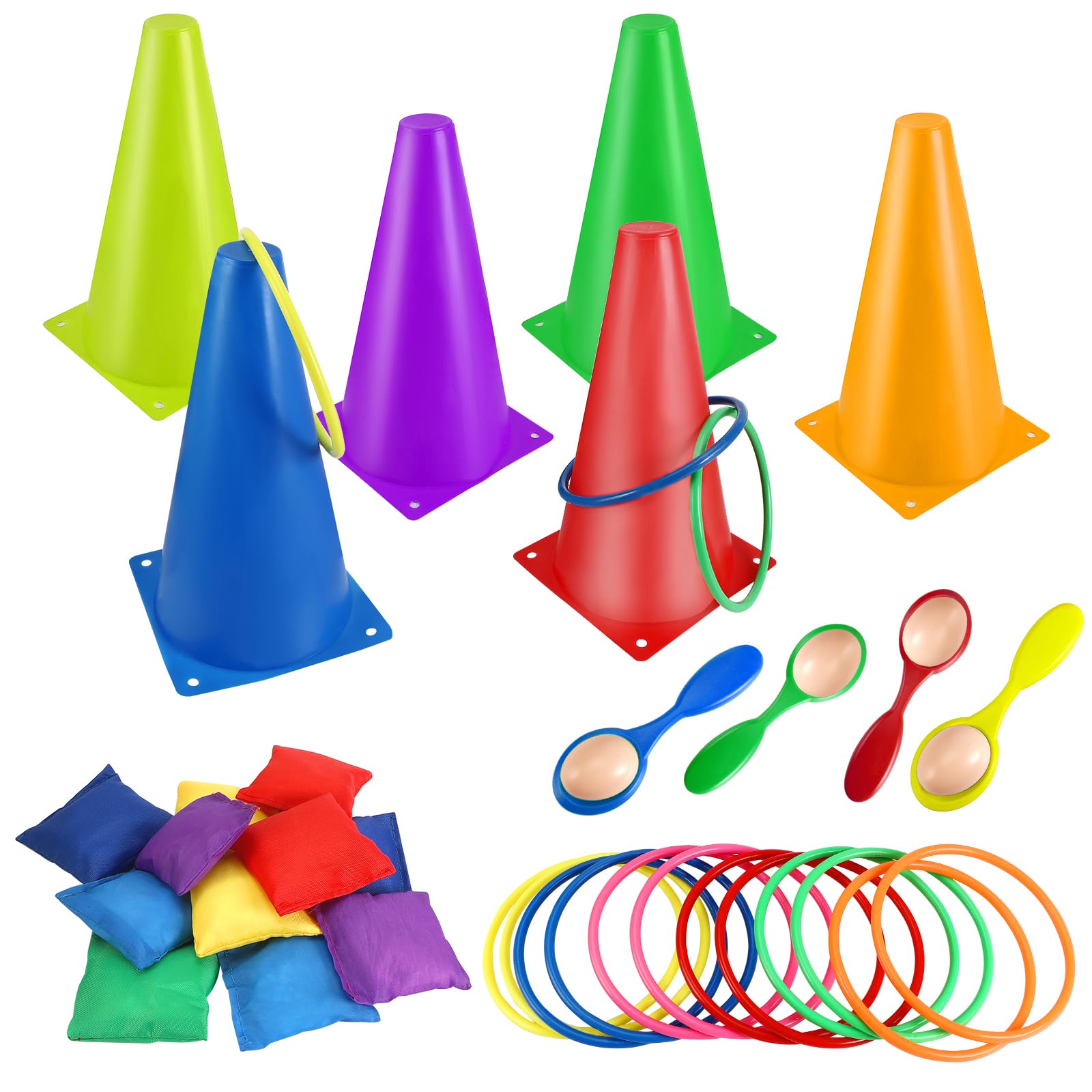 Giochi da Esterno Lancio 4 in 1 per Feste