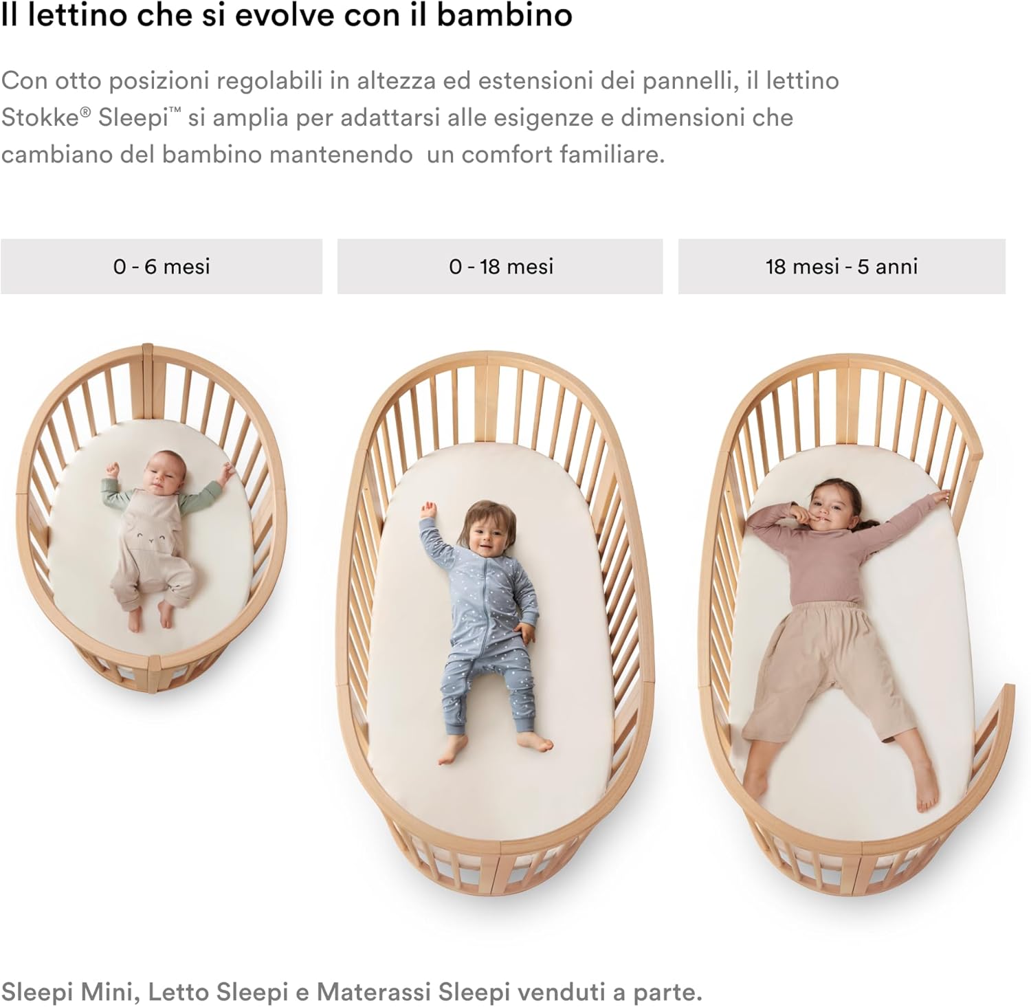 Stokke Tenda Sleepi Bianca - immagine 4