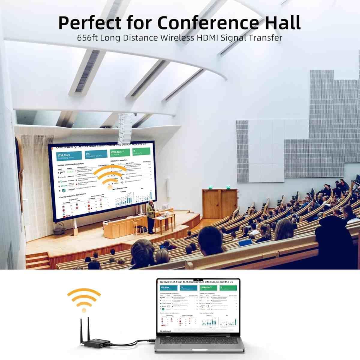 Premiumcord HDMI Extender Wireless Fino a 200m - immagine 13