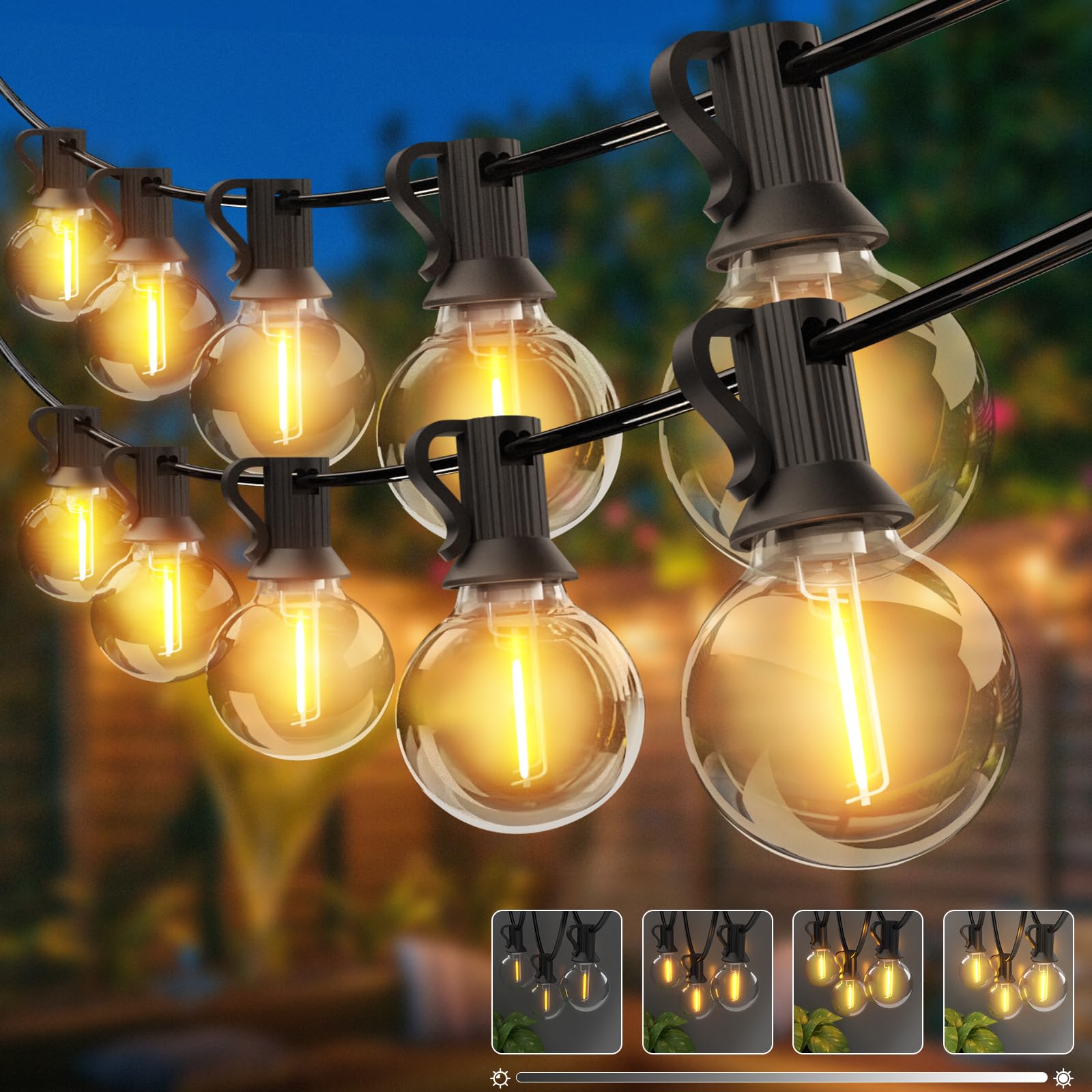 Kolpop Catena Luminosa Esterno G40 30M/100FT