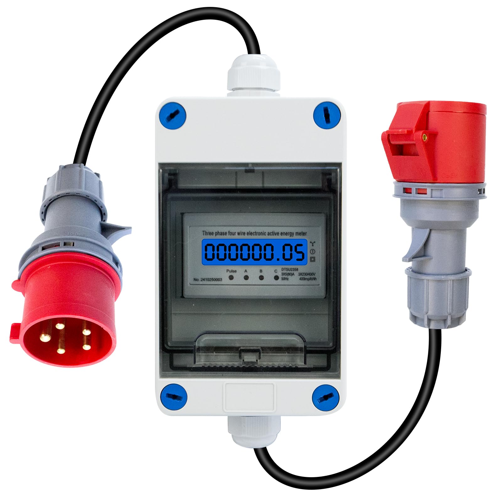 Contatore Elettrico Mobile 16A 400V Trifase