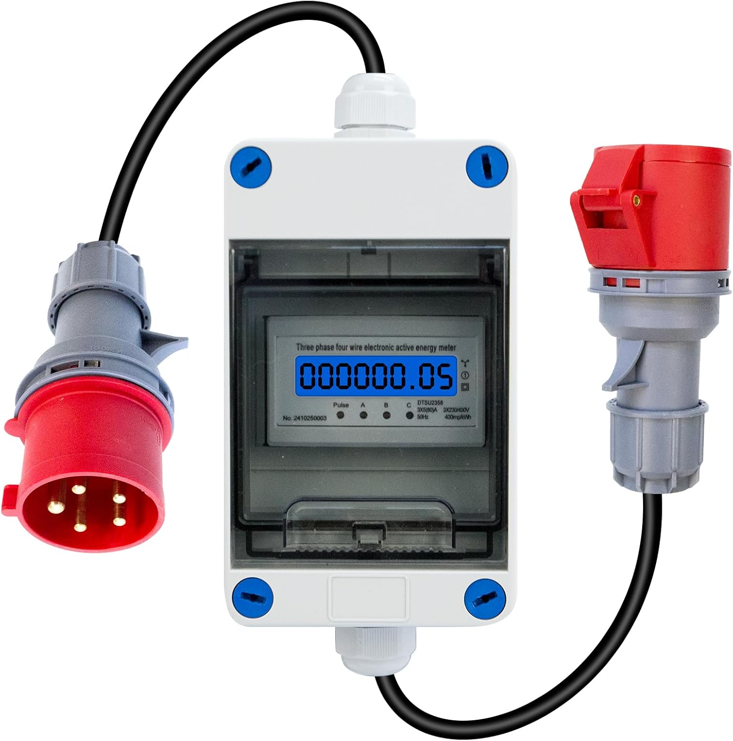 Contatore Elettrico Mobile 16A 400V Trifase - immagine 1