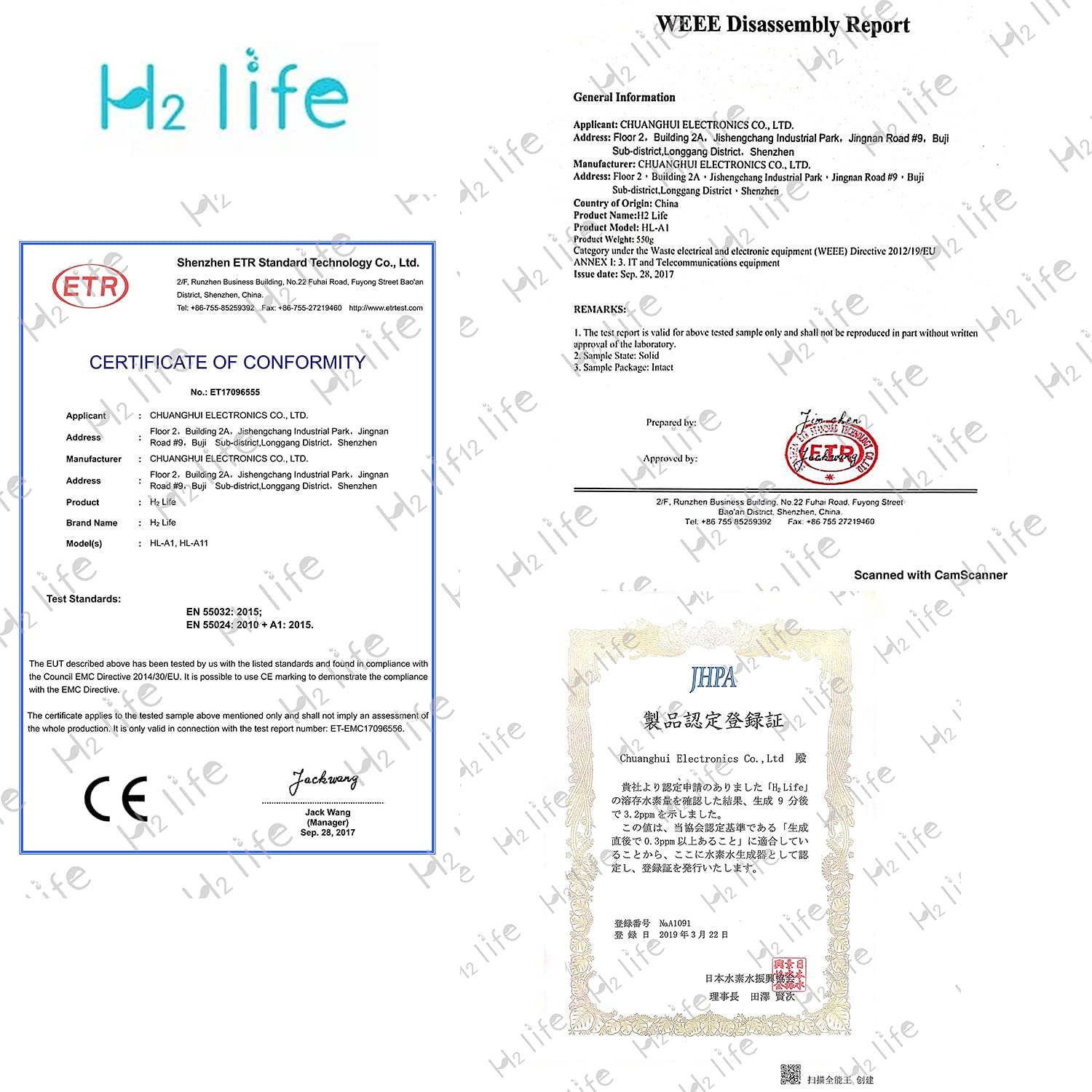 Borraccia Sportiva a Idrogeno SPE e PEM 320ml - immagine 6