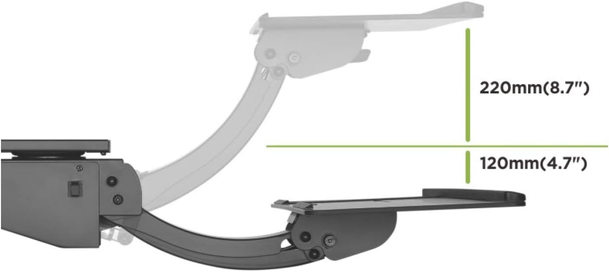 Maclean Brackets MC-795 Piattaforma Supporto Tastiera - immagine 4