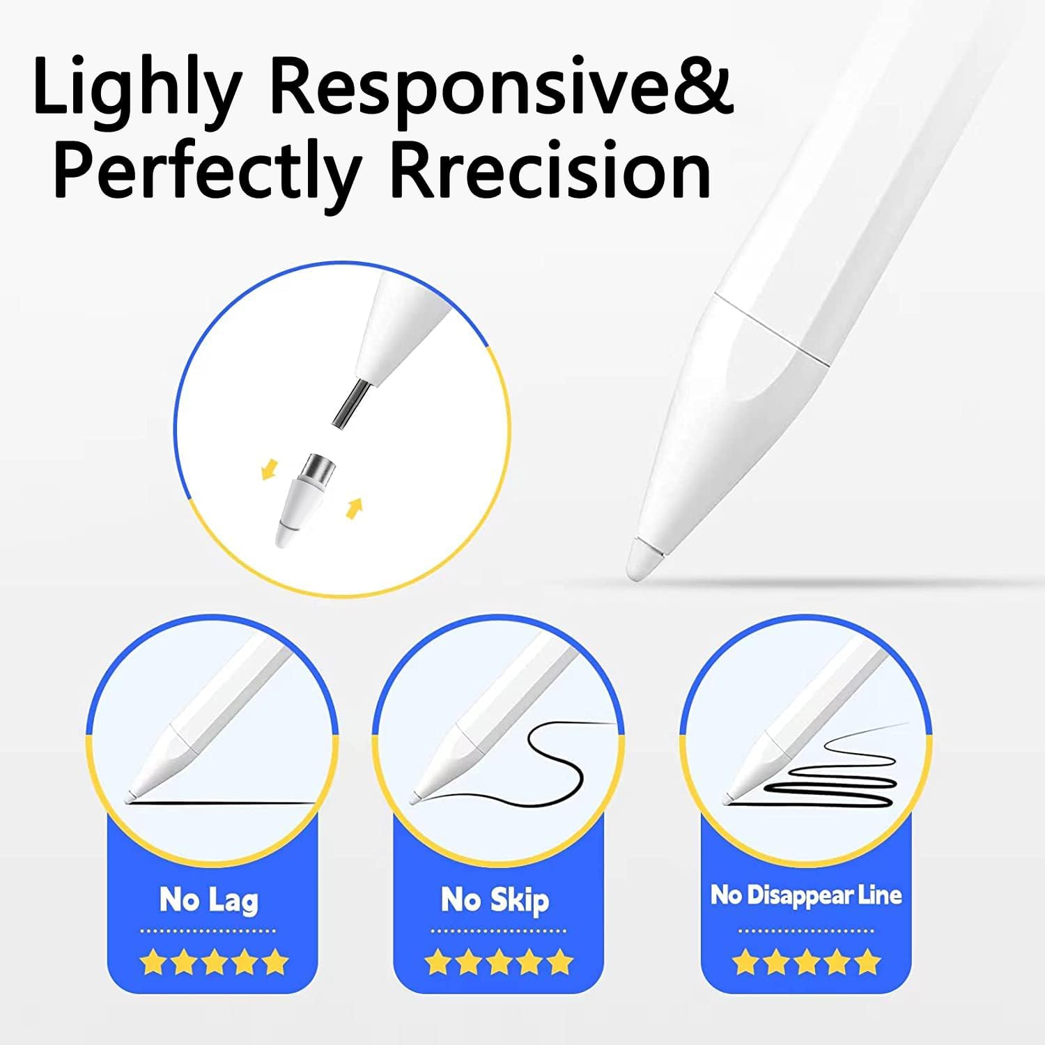 Penna per Tablet Android/iOS ad Alta Sensibilità - immagine 4