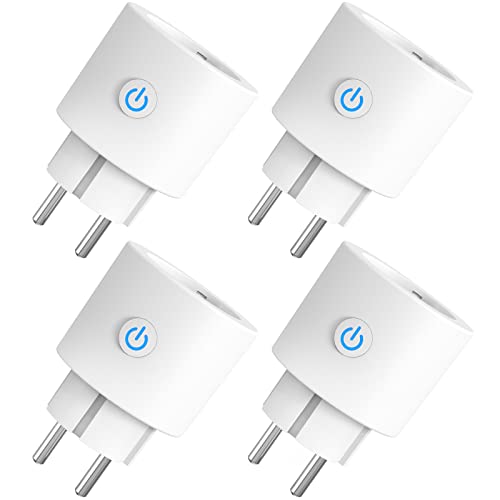 Presa Intelligente Wifi 16A Smart Plug (4 Pezzi)