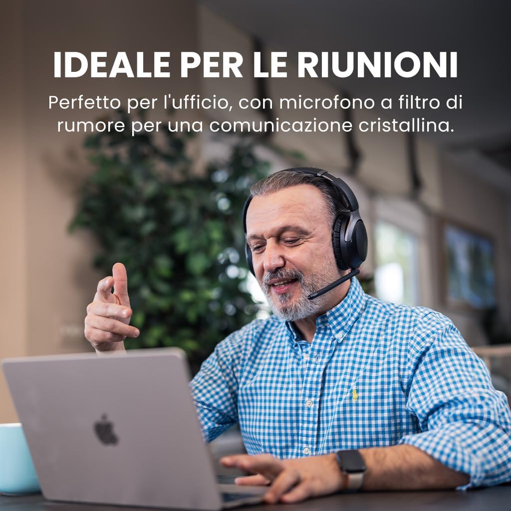 Avantalk Aria Podio 3 - Cuffie Wireless Bluetooth 55h - immagine 4