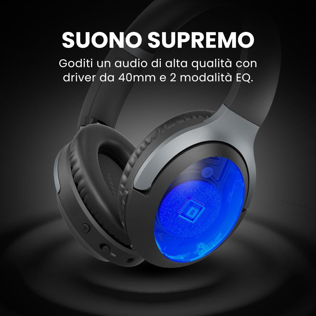 Avantalk Aria Podio 3 - Cuffie Wireless Bluetooth 55h - immagine 7