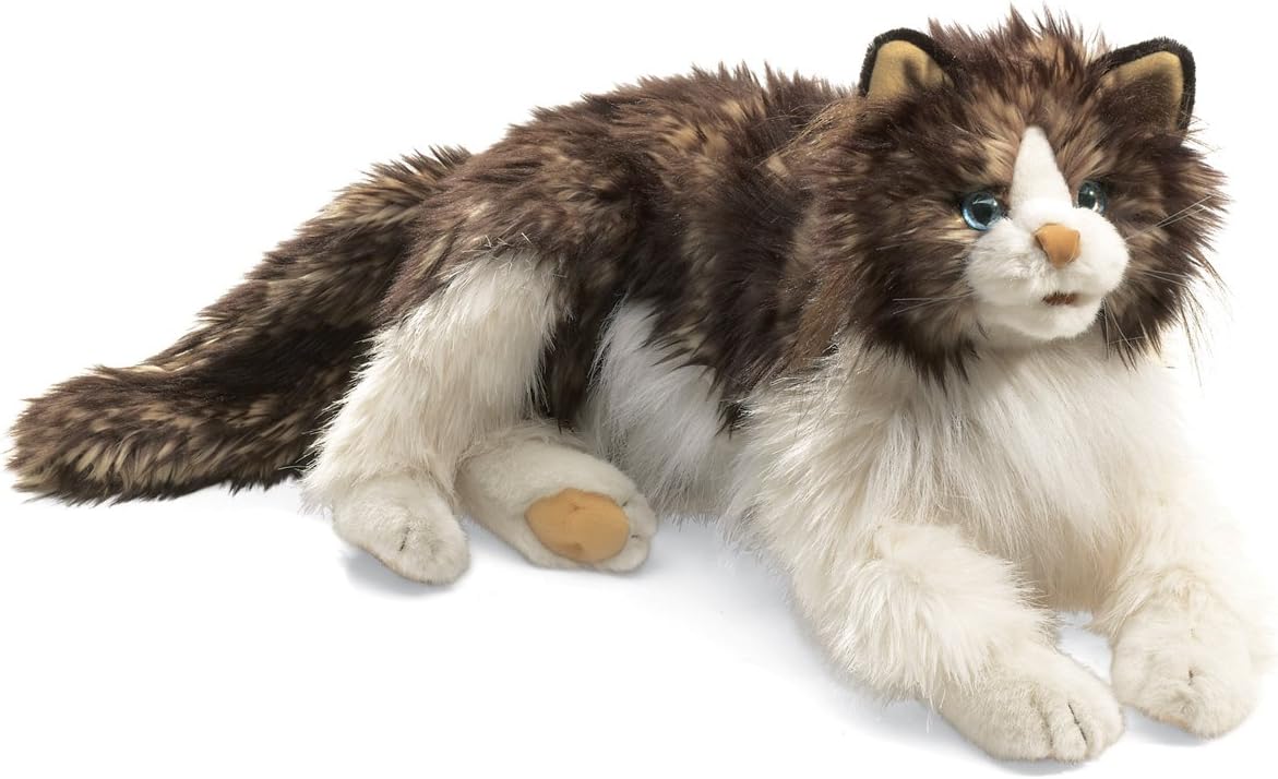 Folkmanis Ragdoll Cat Hand Puppet - immagine 1