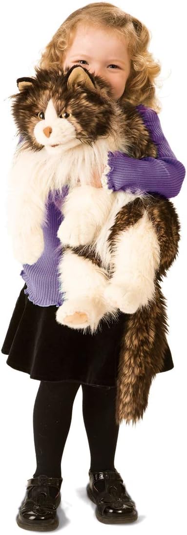Folkmanis Ragdoll Cat Hand Puppet - immagine 3