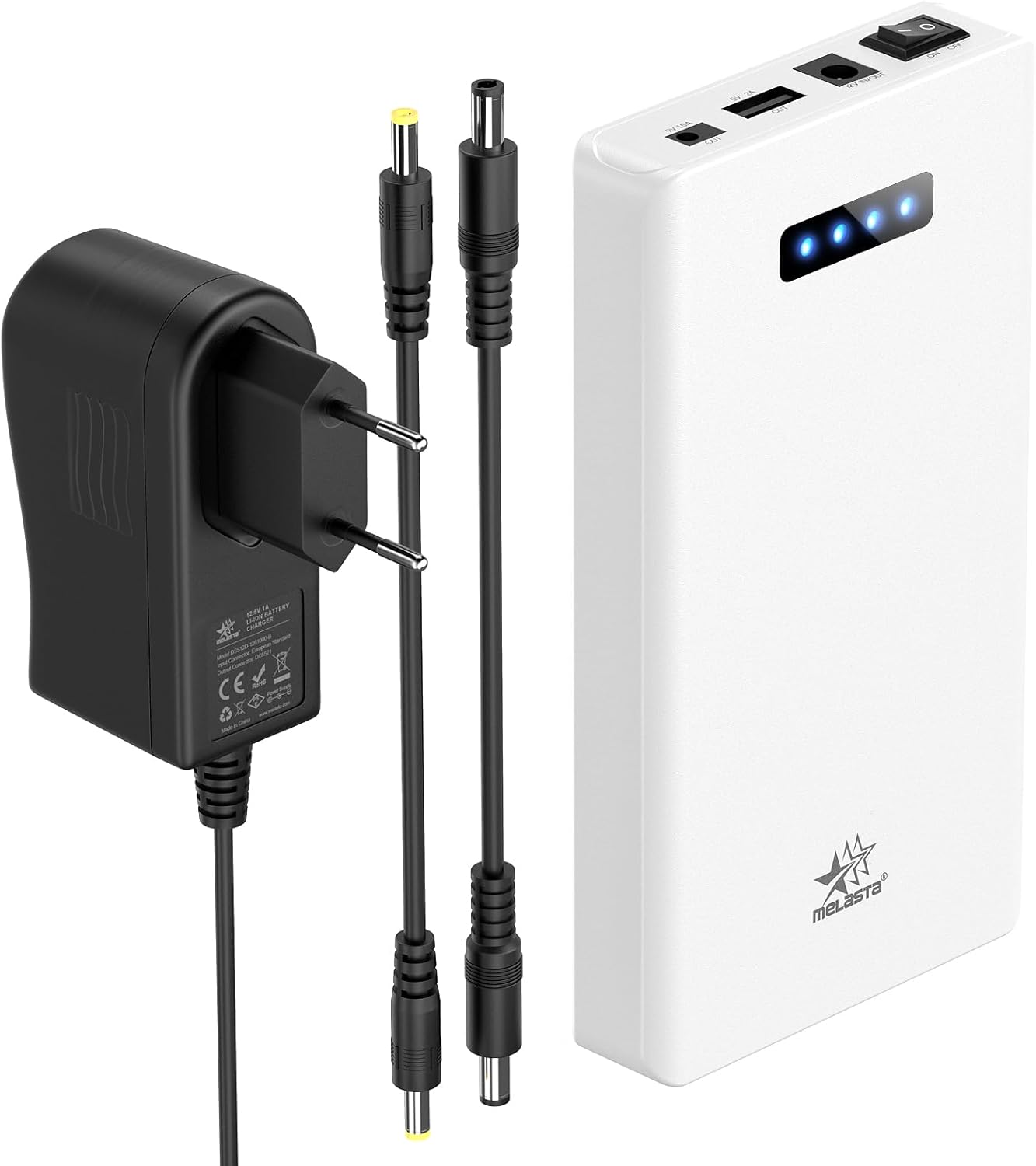 Melasta Powerbank 5200mAh 12V/5A con Display LED - immagine 1