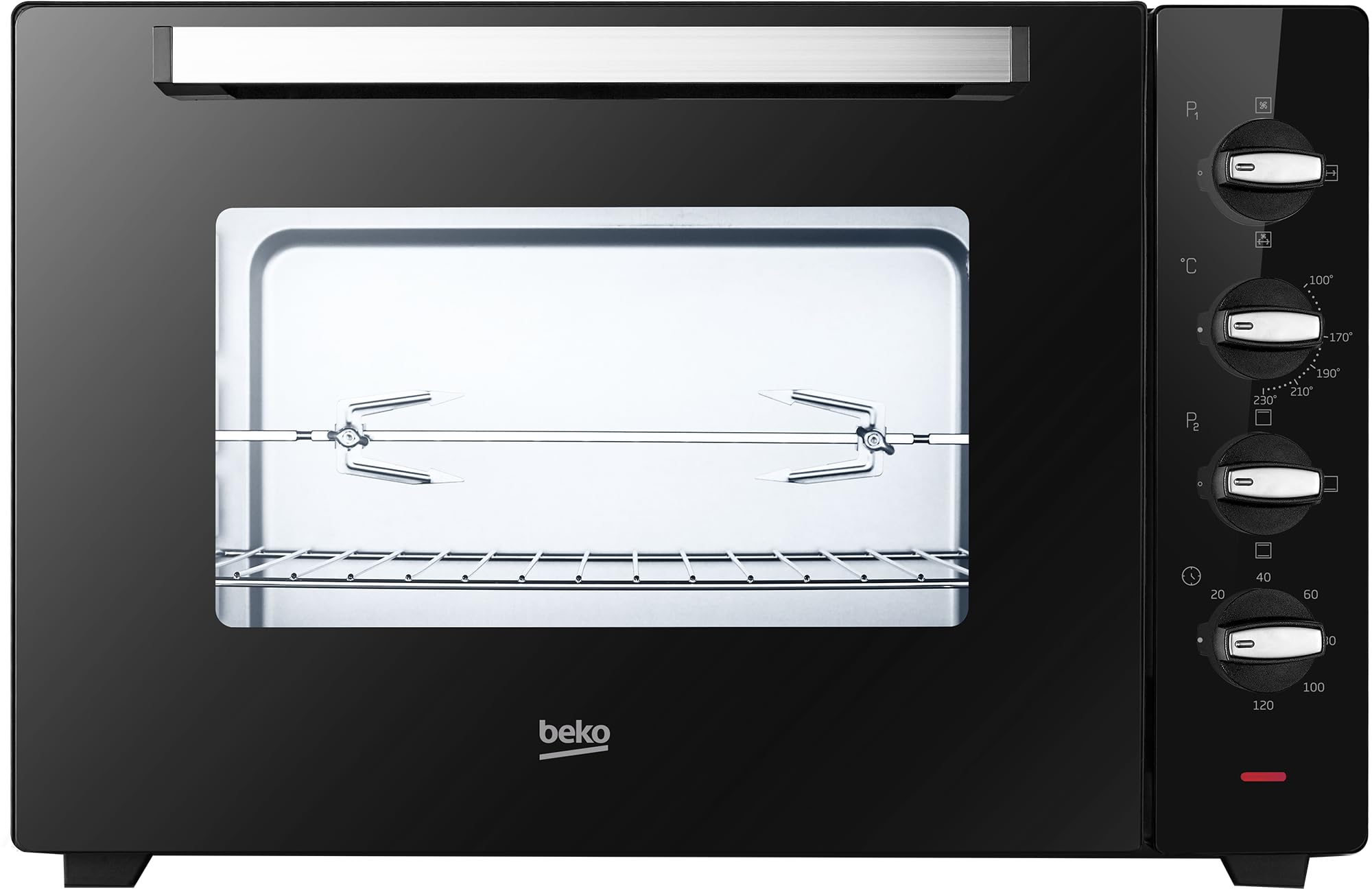 Beko BMOF60B Fornetto Elettrico 60 Litri 2000W, Nero