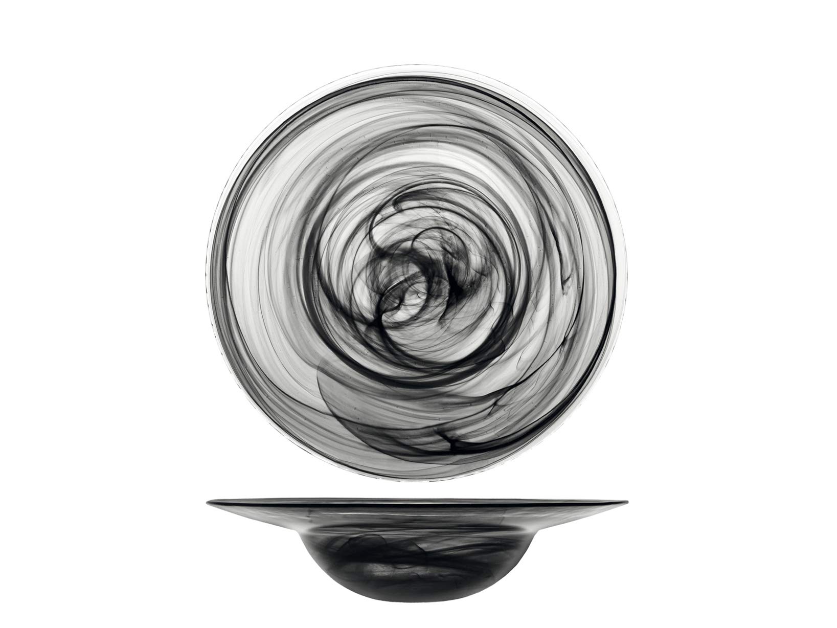 H&H 6 piatti in vetro alabastro - pasta