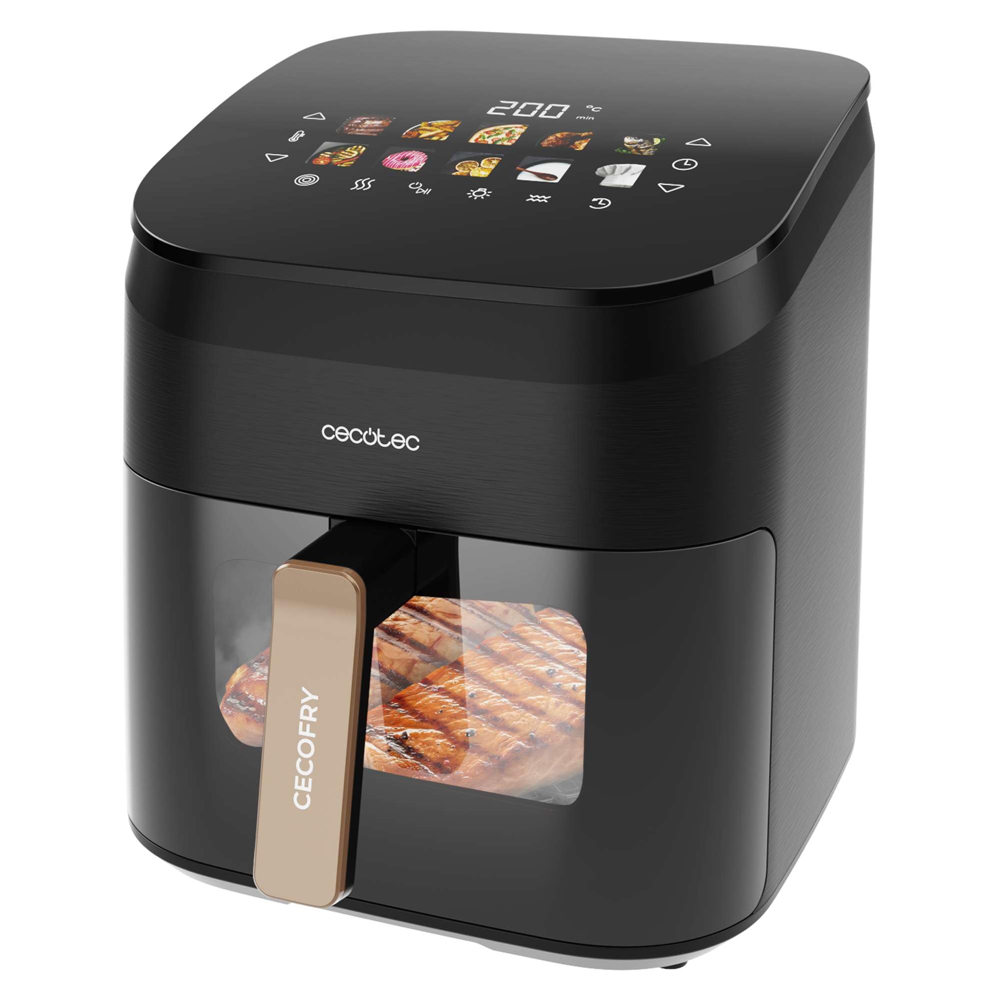 Cecotec Friggitrice ad Aria 6,5L Cecofry&Grill Smokin' 6500 Plus