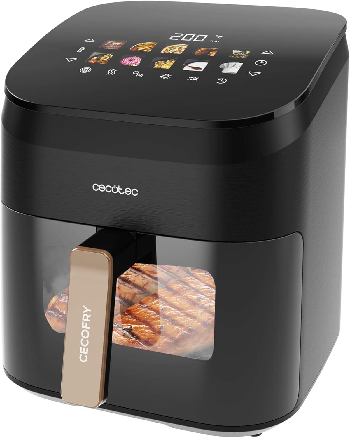 Cecotec Friggitrice ad Aria 6,5L Cecofry&Grill Smokin' 6500 Plus - immagine 1