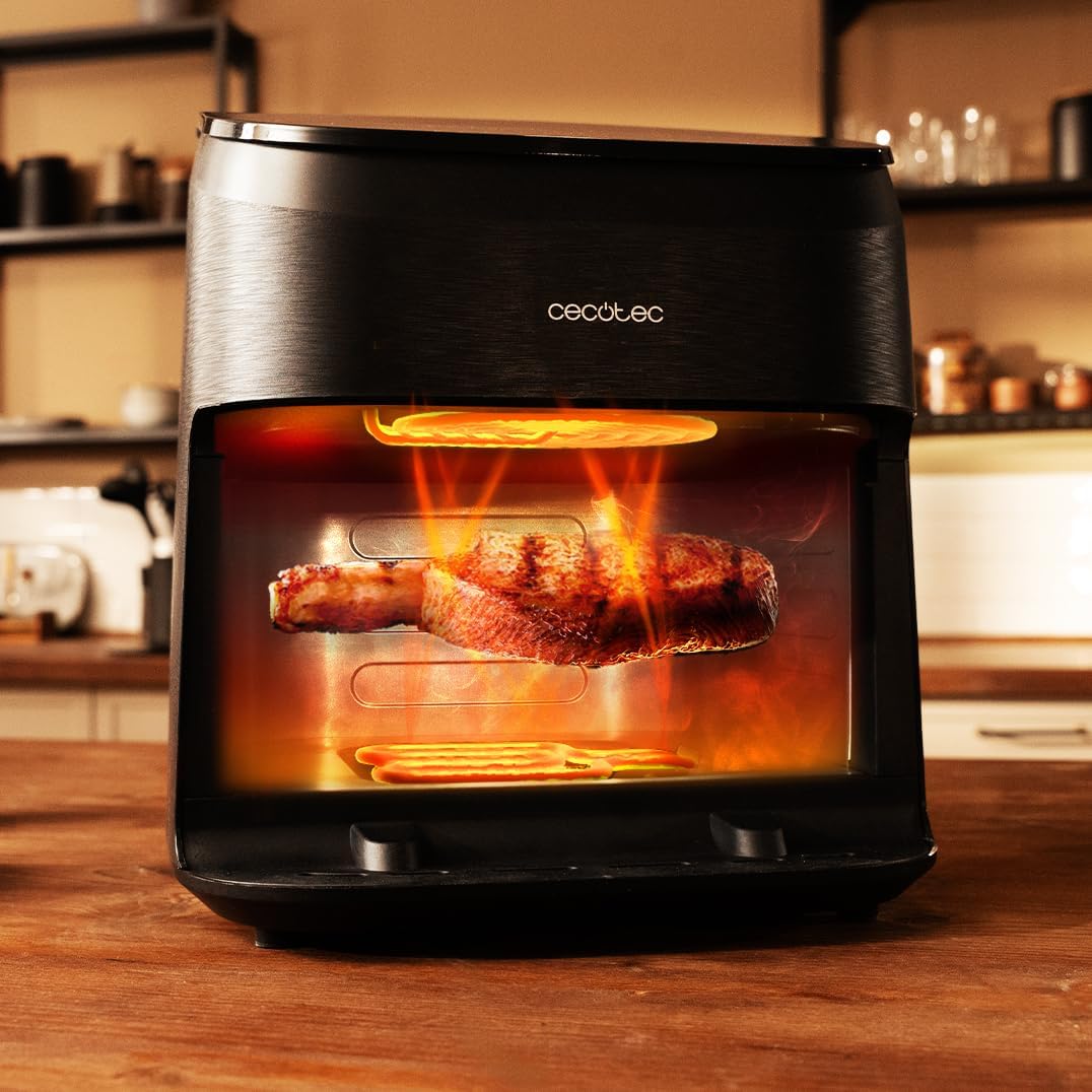 Cecotec Friggitrice ad Aria 6,5L Cecofry&Grill Smokin' 6500 Plus - immagine 3