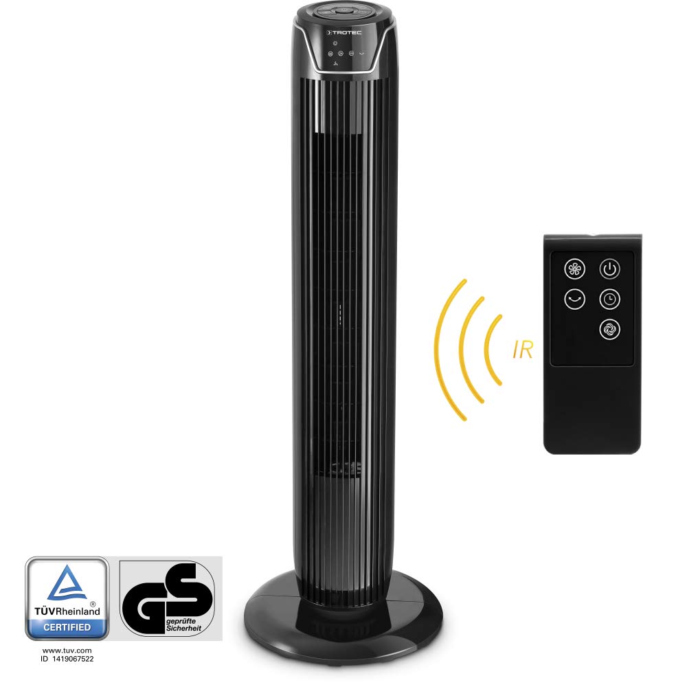 Trotec Ventilatore a Torre TVE 36 T - Nero - immagine 2