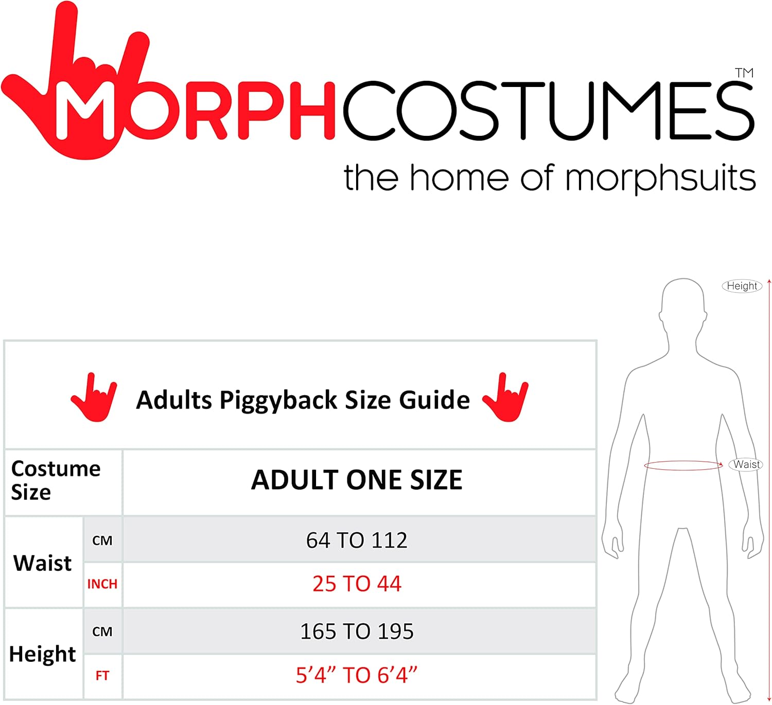 Morph Costume Lottatore Autogonfiabile Unisex - immagine 3