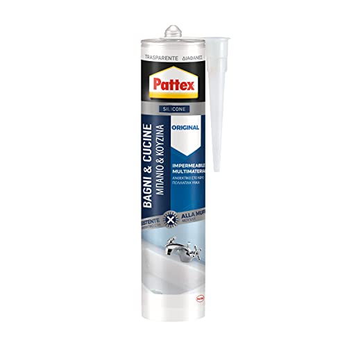 Pattex Bagni&Cucine Original Silicone Trasparente 280ml
