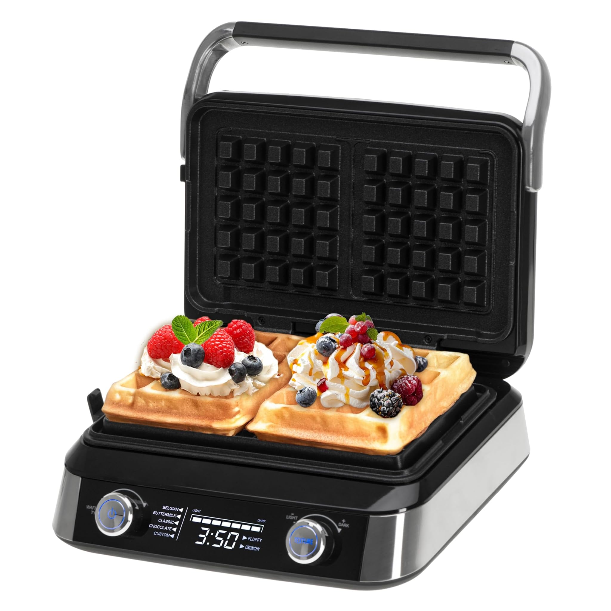 Adler Europe Piastra per Waffle Belga Doppia 2400W