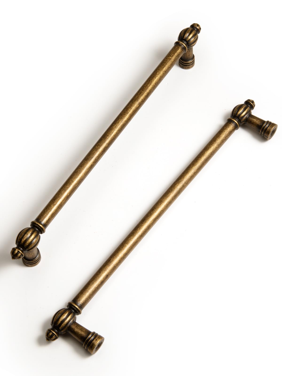 Beileiou Maniglie in Ottone Anticato 192mm Foro Centrale