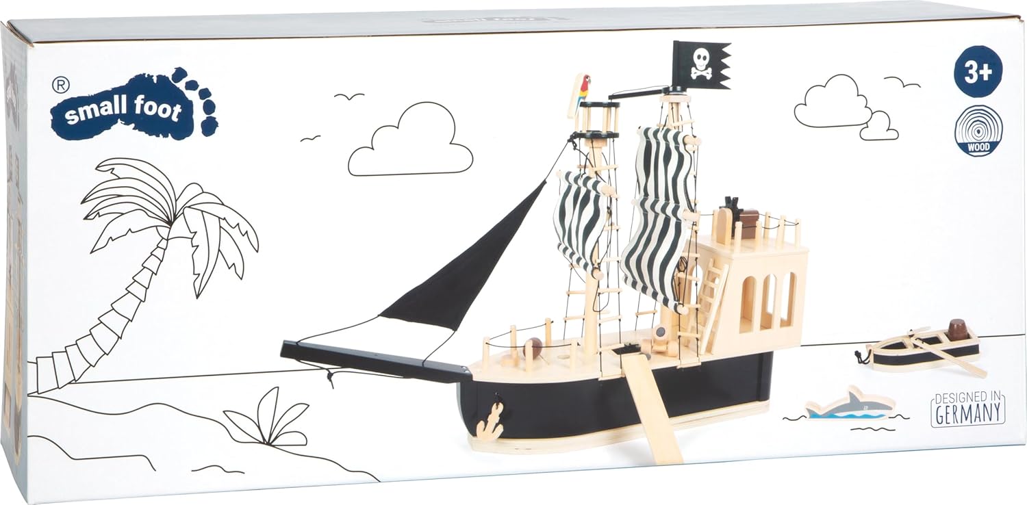 small foot Pirata per Bambole - Nave Gioco in Legno - immagine 17