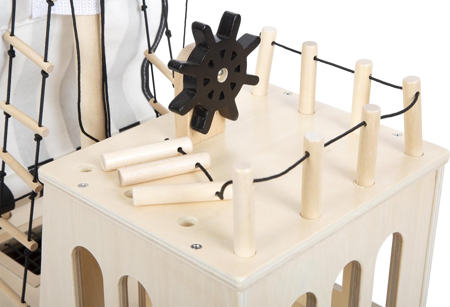 small foot Pirata per Bambole - Nave Gioco in Legno - immagine 9