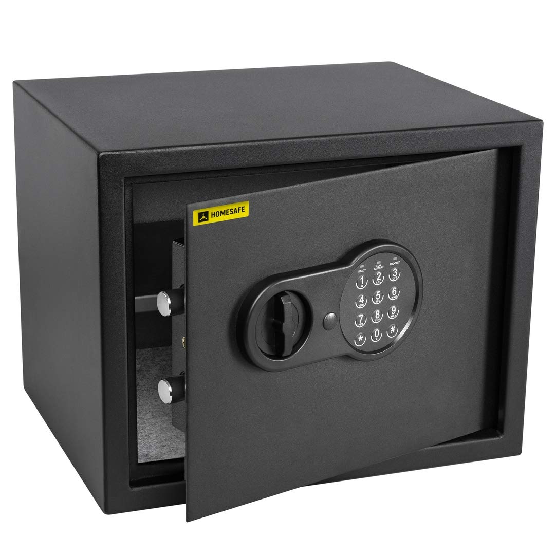 Homesafe HV30E Cassaforte a Muro con Serratura Elettronica