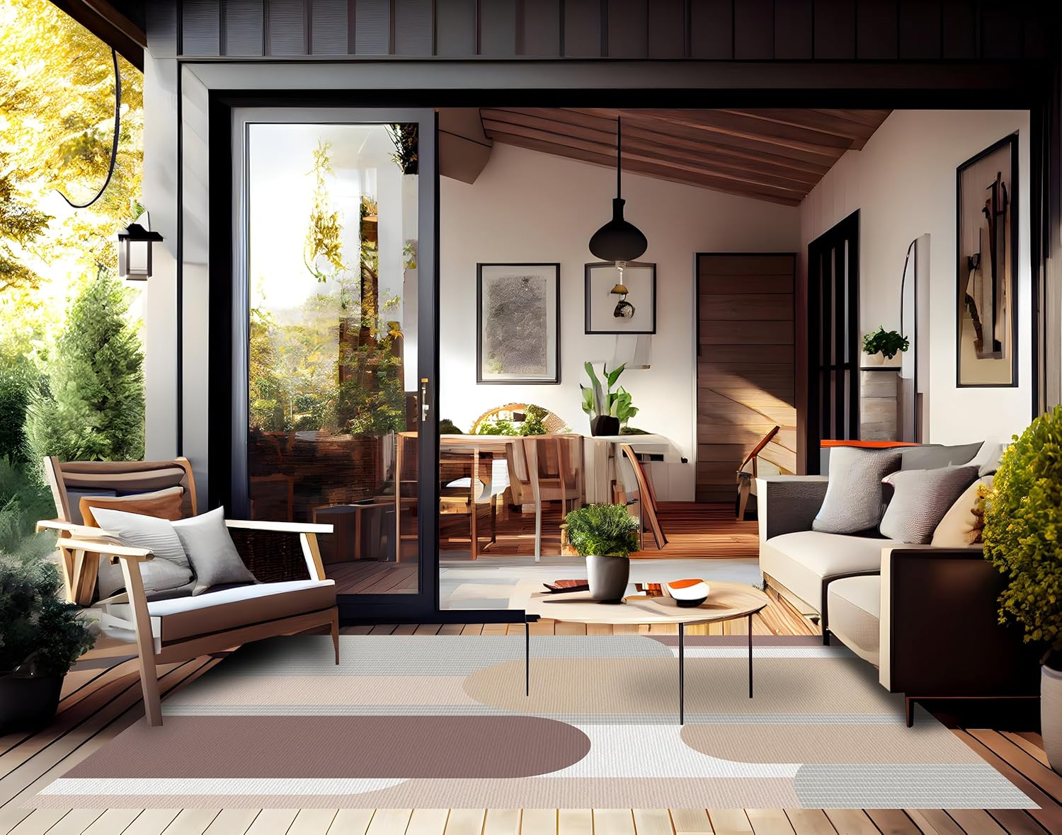 VINILIKO Tappeto, vinile, multicolore, 140 x 200 cm - immagine 4