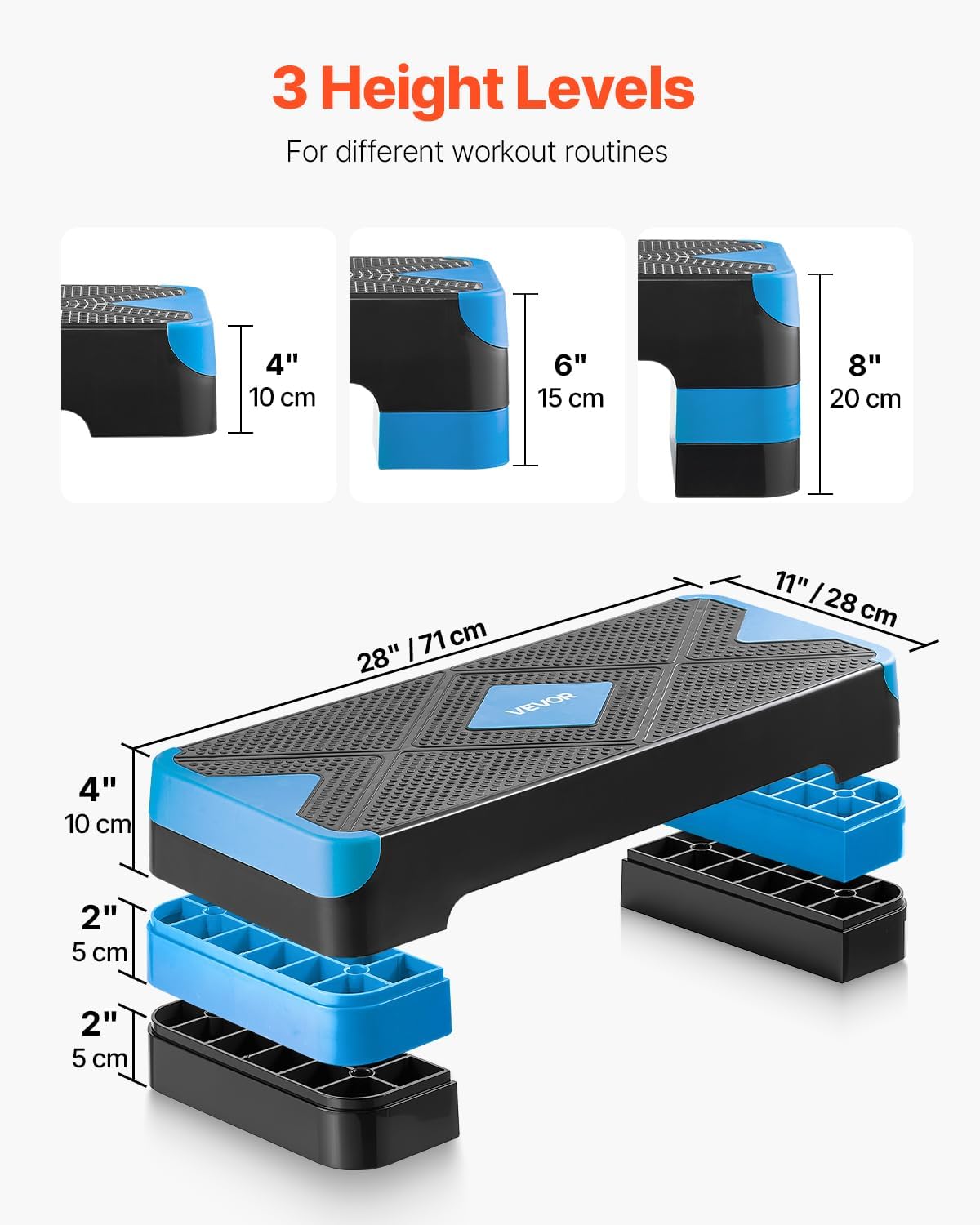 VEVOR Piattaforma per esercizi aerob - immagine 4