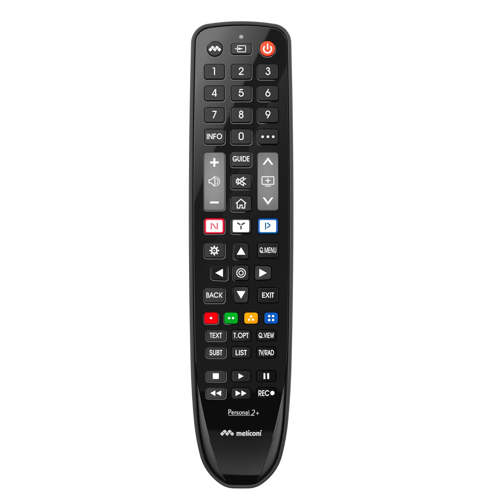 Meliconi Gumbody Personal 2+ - Telecomando per TV LG