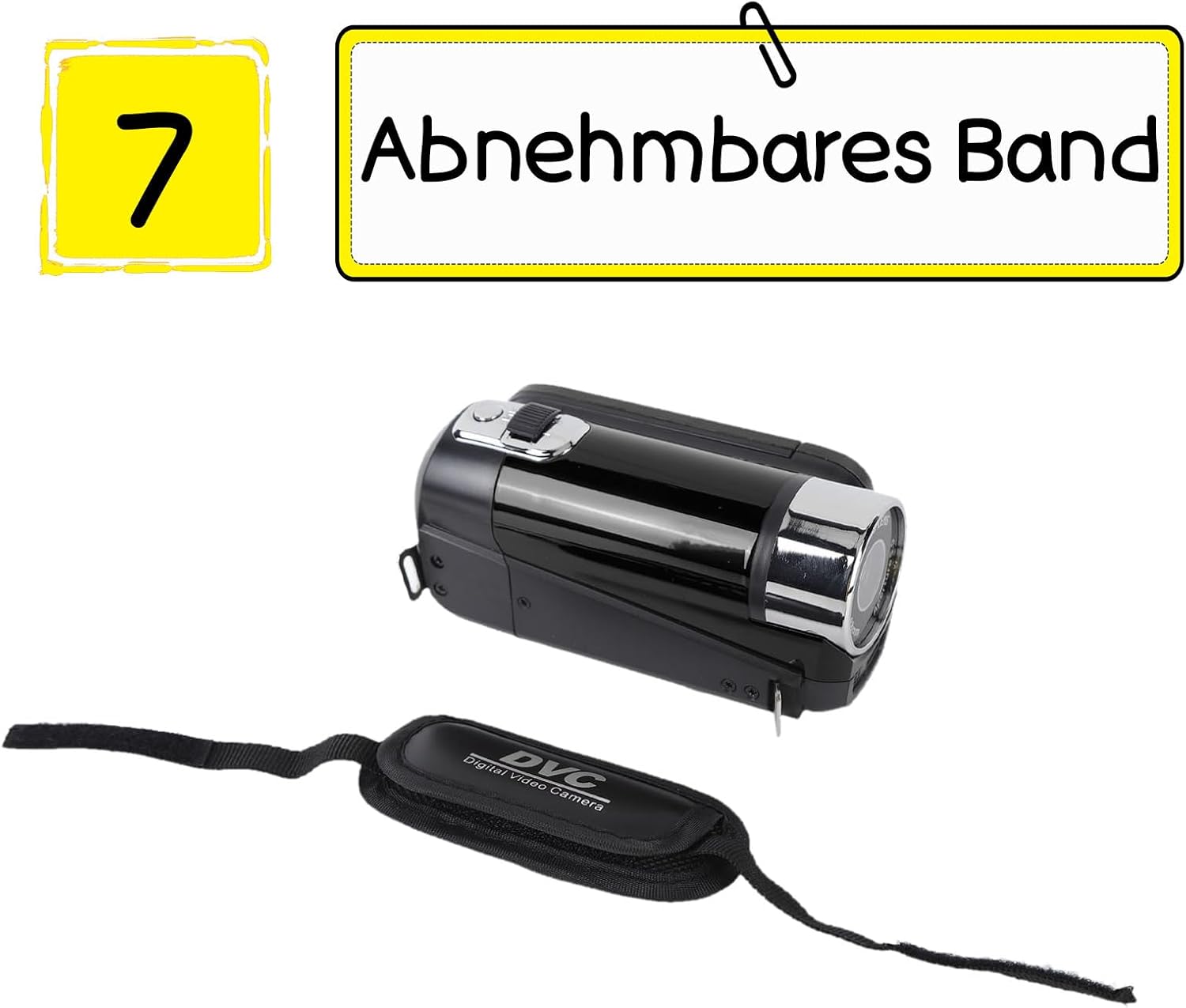 Videocamera 16x 1080P 30FPS con Schermo Girevole - immagine 8