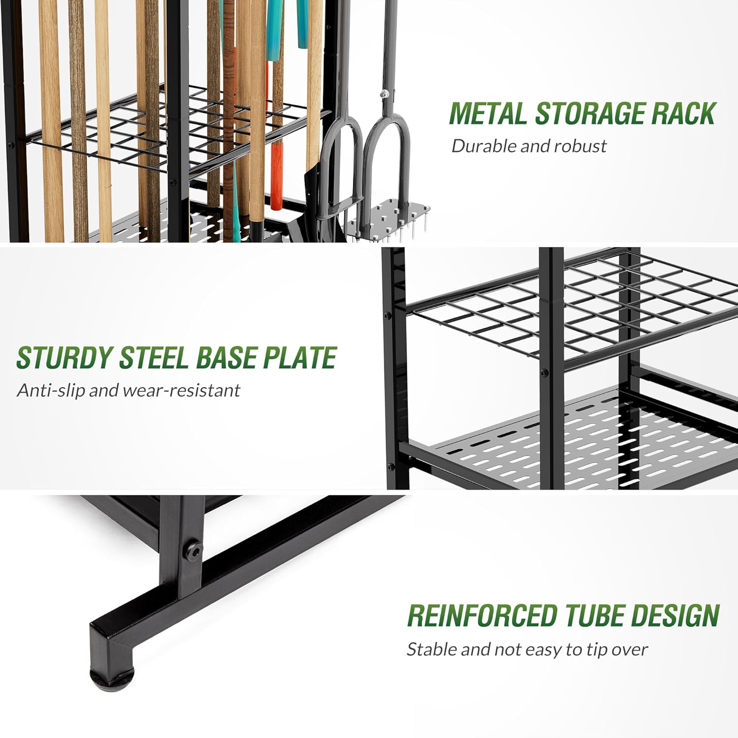 Sttoraboks Organizer Attrezzi da Giardino con Gancio - immagine 5